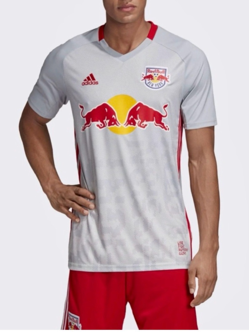 ADIDAS MLS New York Red Bulls Home Jersey Mens 2XL - New W/O Tags